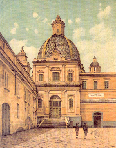Chiesa di S.Sebastiano crollata nel 1941
