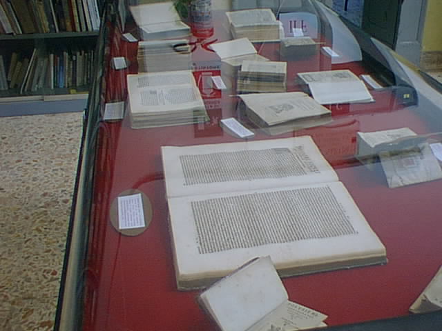 Alcuni libri rari della nostra biblioteca