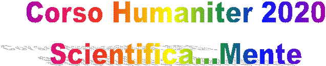 Corso Humaniter 2020
Scientifica...Mente